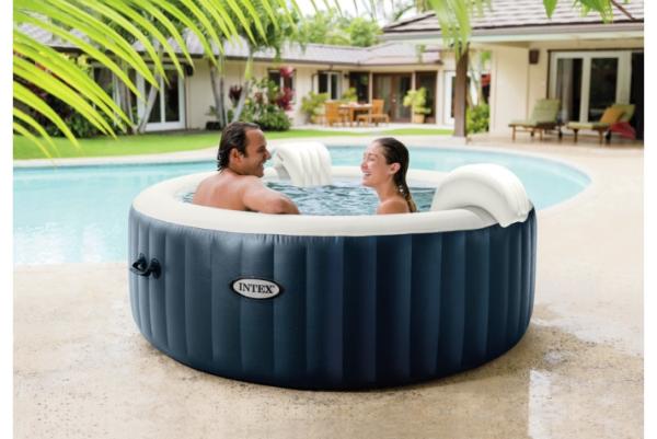 Steinbach Whirlpool Ø 196 x 71 cm PureSpa Bubble Massage Plus